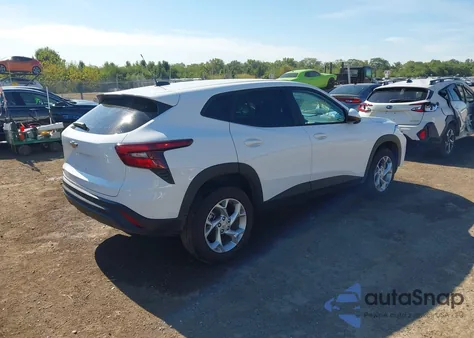 2025 Chevrolet Trax Fwd Ls from USA, damaged, VIN KL77LFEP1SC181249